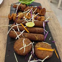 Mock Meat Platter at Rare Earth - The Vegan Cafe in Mumbai