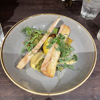 Falafel and Carrot Starter #Veganuary at The Fox in Harpenden