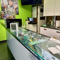 Counter  at Gelateria Venturelli in Desenzano Del Garda