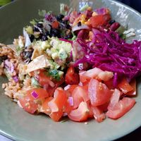 Vegan bowl at Popocatepetl in Breda