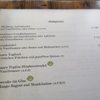 Lekker als dessert of voor bij de koffie! at Seealm Hög in Serfaus