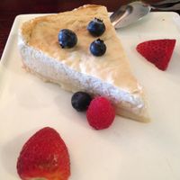 Vegan cheesecake  at Mi Lah Vegetarian in Ambler