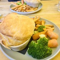 Amazing tasty mushroom and leek pie 😋😋😋  at The Secret Garden in Dorchester