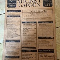   at The Secret Garden in Dorchester