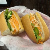 Banh Mi veggie sandwich  at Le Bledo in Springfield