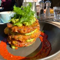 A bit blurry as the camera focused on my daughter   at Timber in Harrisdale