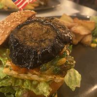 Tofu burger  at Twenty Buns in Mons