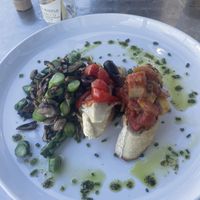 Chef made crostinis   at F.M. Don's in Punta Gorda