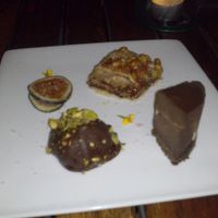 petit fours at Millennium in Oakland