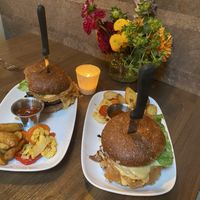 Millennium burger at Millennium in Oakland