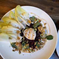 Beet and Belgian endive salad  at Millennium in Oakland