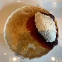Crème brûlée - amazing!   at Millennium in Oakland