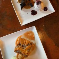 Chocolate Stout Cake & Greek Apricot Tart  at Millennium in Oakland