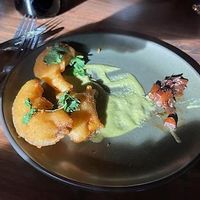 Kobocha Pakora at Millennium in Oakland