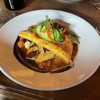 Mushroom and Tofu Crepe at Millennium in Oakland