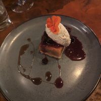 Frangipane crostata at Millennium in Oakland