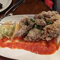 Crusted Oyster Mushroom Starter at Millennium in Oakland