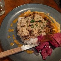 Cornmeal Crusted Maitake  Mushroom at Millennium in Oakland