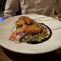 Tandoori Tofu Paneer. Another favorite of the night. Very unique flavor profile that blended well together and was very delicious. Great portion size.   at Millennium in Oakland