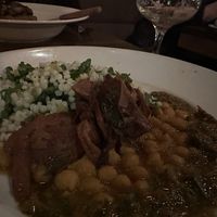 Glazed carrots with saffron couscous   at Millennium in Oakland