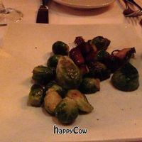 Brussel sprouts appetizer at Millennium in Oakland