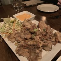 Dish of the day. “Calamari” at Millennium in Oakland