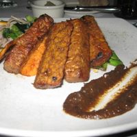 Tempeh dish at Millennium at Millennium in Oakland