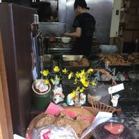 Inside the shop at Taiyaki Hiiragi in Tokyo