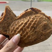 Vegan taiyaki!!  at Taiyaki Hiiragi in Tokyo
