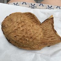 Thin and crispy skin. at Taiyaki Hiiragi in Tokyo