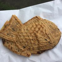 Taiyaki with red bean paste at Taiyaki Hiiragi in Tokyo