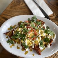 Chilaquiles   at Bang Bang Kitchen in Seattle