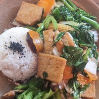Tofu & sturdy fried veg at Straight Outta Saigon in Melbourne