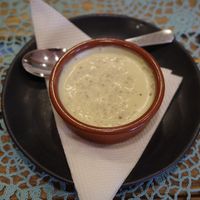 Mango chia dessert  at Izzy's Market Vegetarian Boutique in Vila Do Bispo