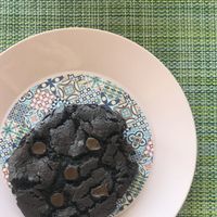 Chocolate cookie at Izzy's Market Vegetarian Boutique in Vila Do Bispo