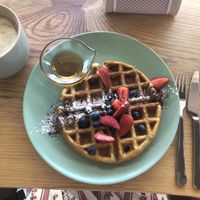 Waffle at Izzy's Market Vegetarian Boutique in Vila Do Bispo