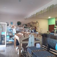 Interior at Izzy's Market Vegetarian Boutique in Vila Do Bispo