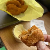 Chicken nuggets are so good!  at Junkyard in Reykjavik