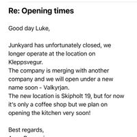   at Junkyard in Reykjavik