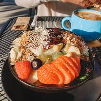 Smoothie bowl (tip: add banana to the base) at Yah-Yah in Sayulita