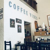 Really cute interior to the cafe at Yah-Yah in Sayulita