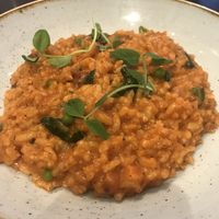 Sundried tomato risotto  at Garvie & Co in Milngavie