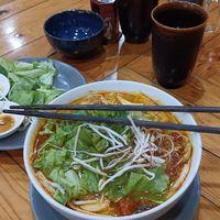 Bun Rieu at ROM Vegetarian Restaurant in Hoi An