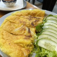 Bánh xèo, Vietnamese pancake (55k VND)  at ROM Vegetarian Restaurant in Hoi An