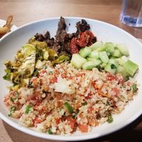 beef bulgogi bowl at Veggie Grill by Next Level - River North in Chicago