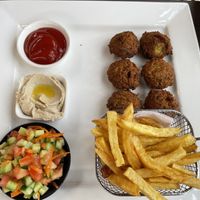Vegan Plate  at Falafel Bocas Sababa in Bocas Del Toro
