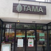 Storefront at Tama Cafe in Raleigh