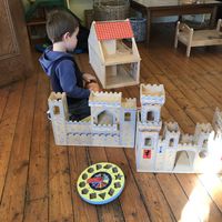 Kids play/dining area at Sustain Cafe in Lawson