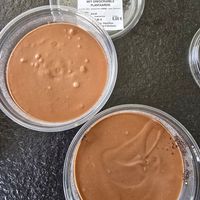 Avocadomousse with oreo crumble at Pasta Puur in Oostkamp