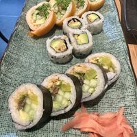 Vegan sushi platter  at Zaowang in Antwerpen